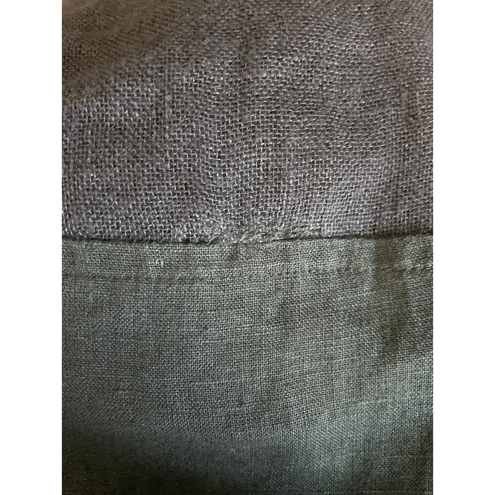 Flax Black Sleeveless Linen Pullover Shift Dress Size Small - Picture 8 of 12
